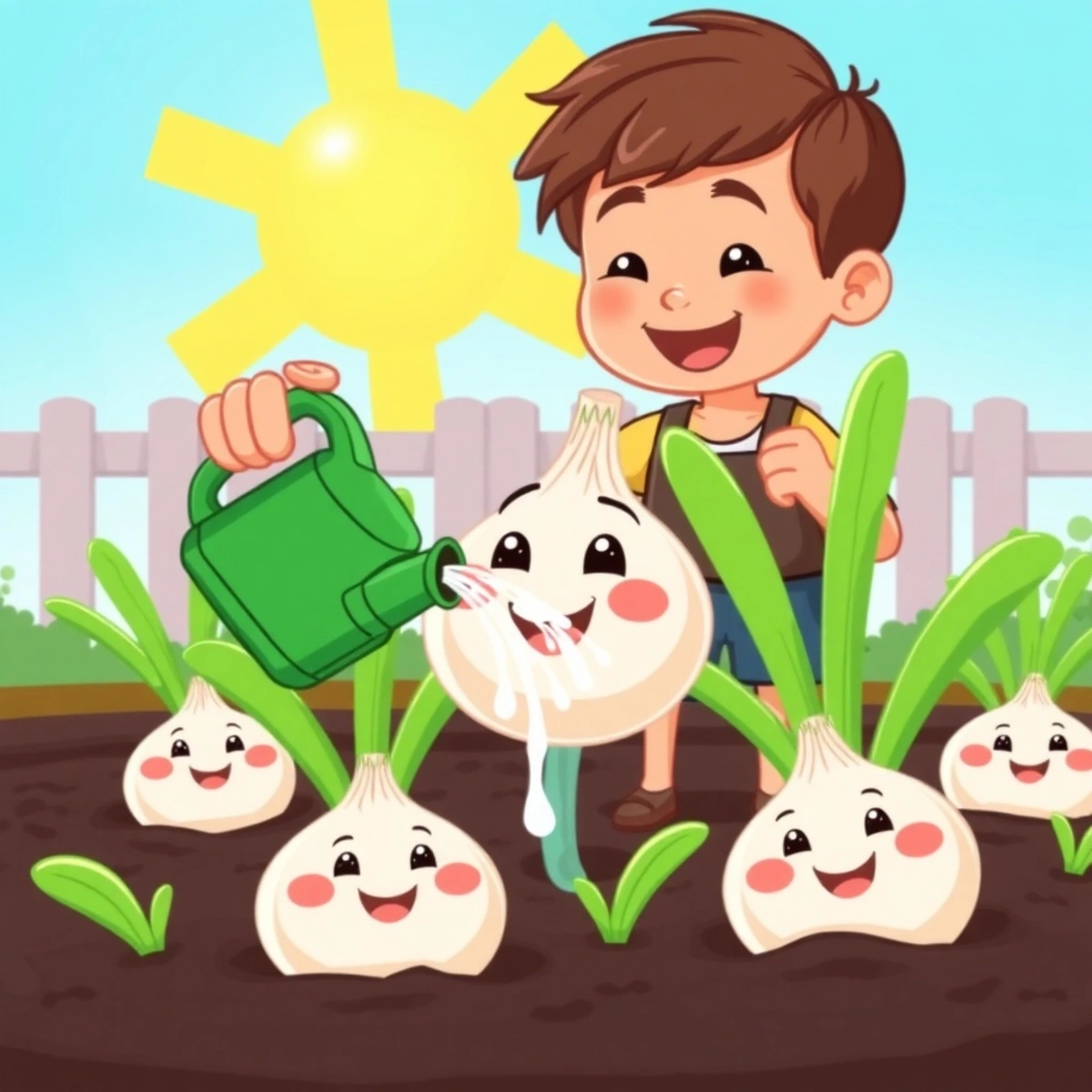 Чем полить и подкормить лук, чтобы он не желтел и хорошо рос: советы для детей