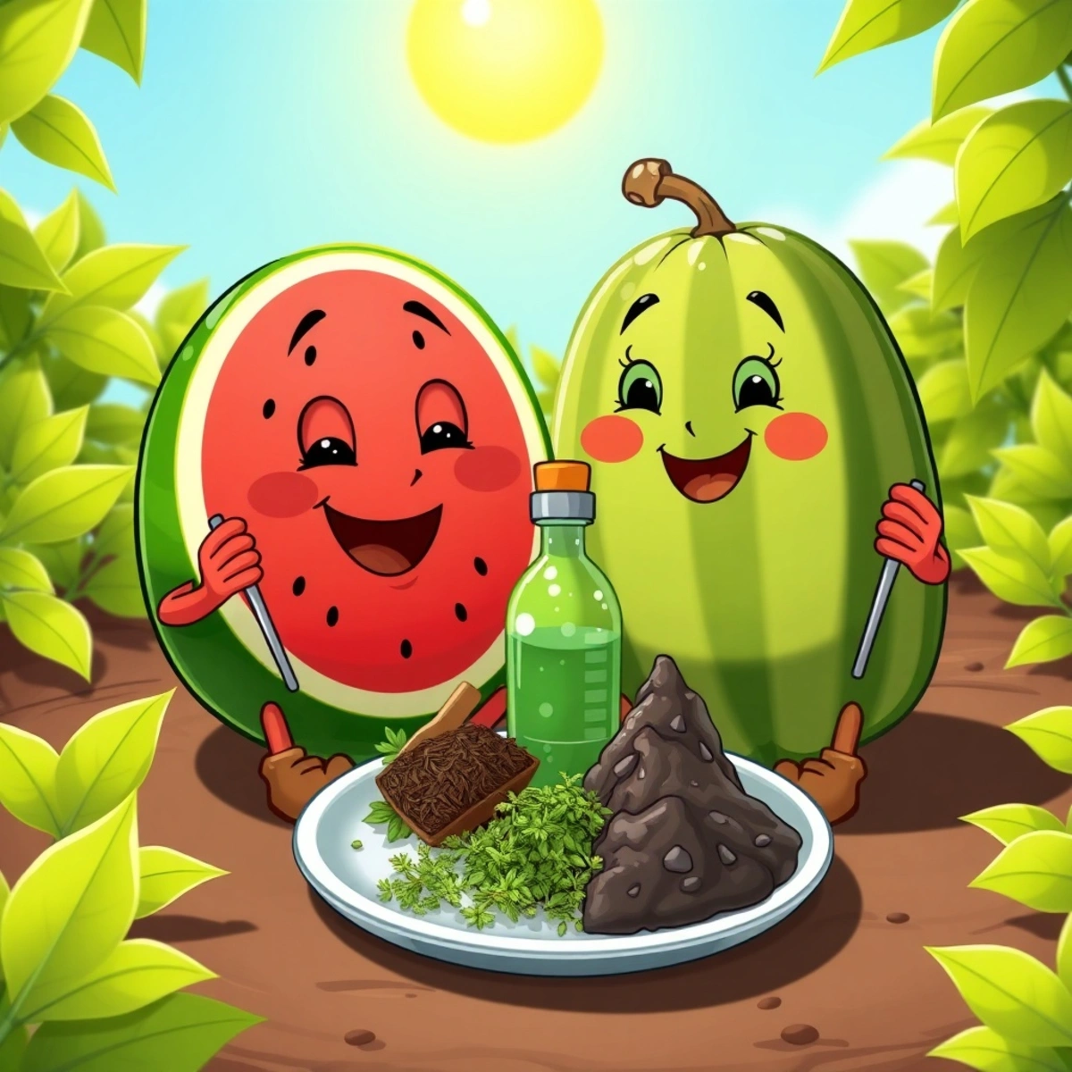 Чем удобрять арбузы и дыни в открытом грунте: простое руководство для начинающих