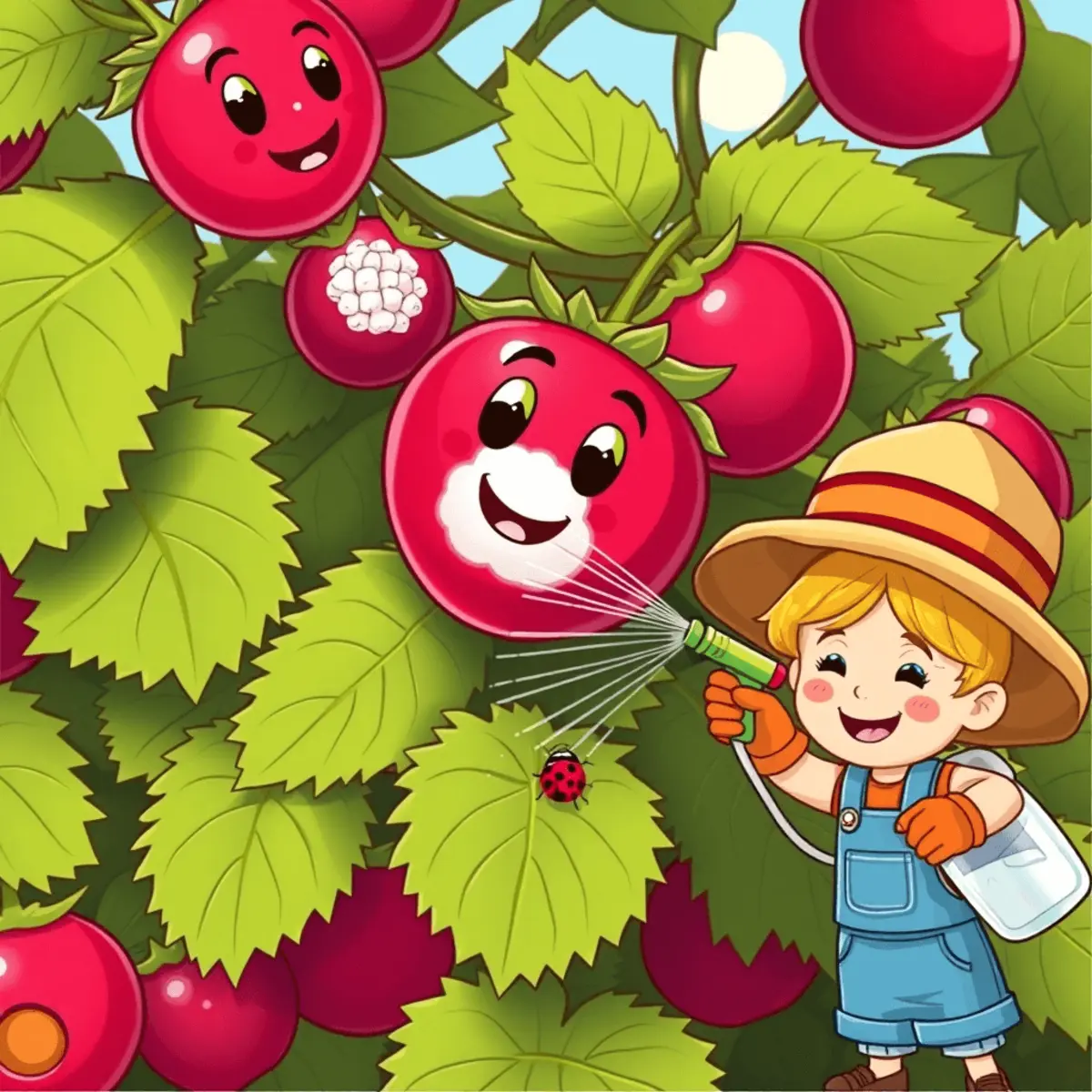 Белый налет на крыжовнике: что это и как спасти урожай? Объясняем для детей