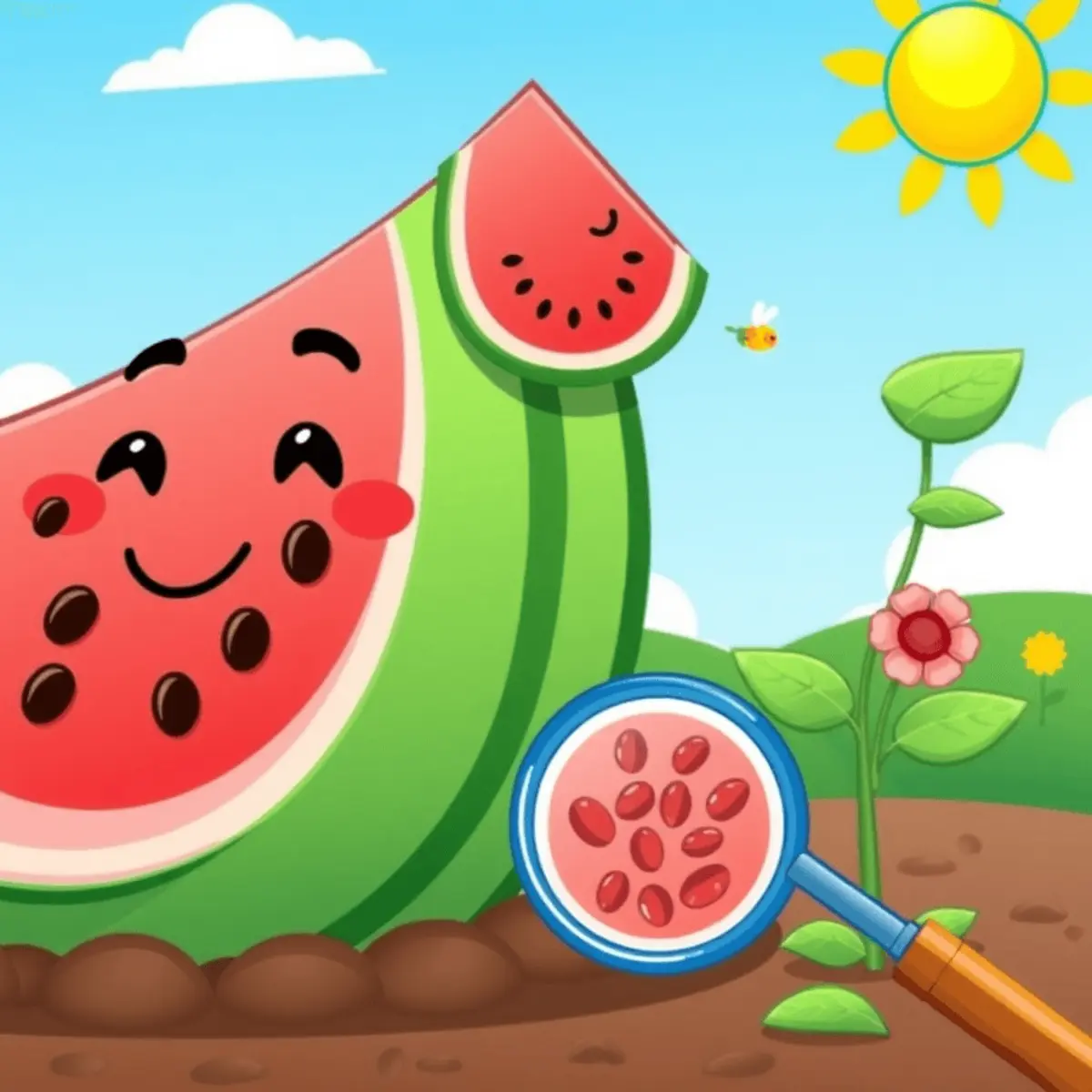 Почему арбуз не фрукт, а ягода? Простое объяснение для детей-садоводов