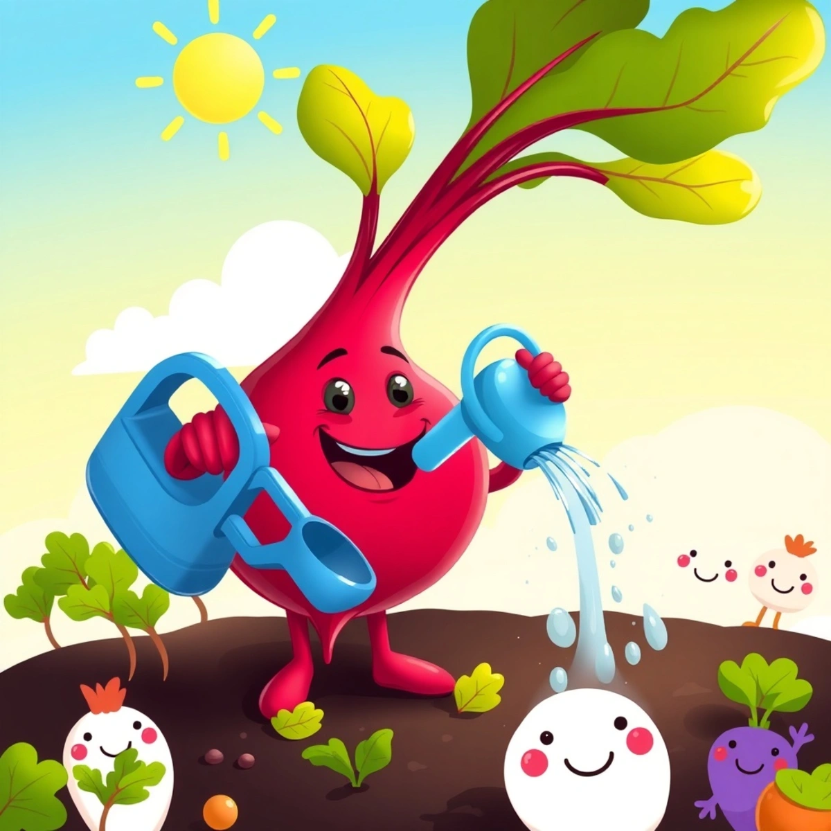 Как поливать свеклу: простая инструкция для детей и начинающих садоводов